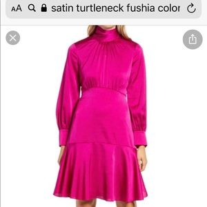 Fushia Satin